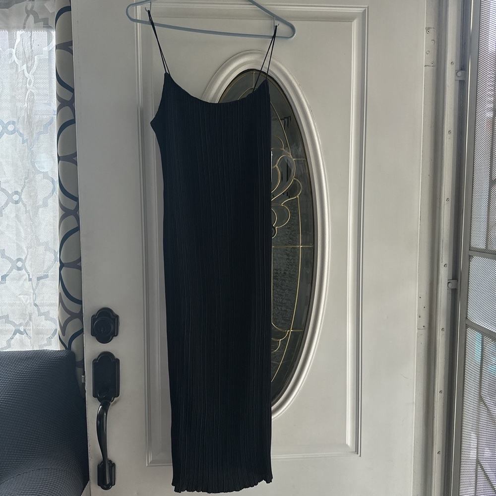 GOOD AMERICAN BRAND NEW BLACK DRESS.